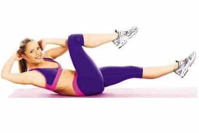 Twisting Crunches love handles
