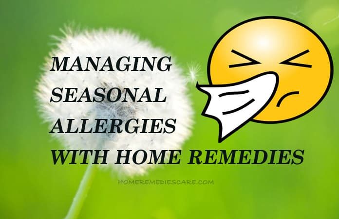 How to Get Rid of Seasonal Allergies Naturally